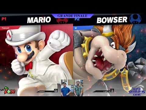 SSBA Ultimate Saison 2 Weekly #2 - Tidoye (Mario) vs Capt. W (Bowser) - Grande Finale