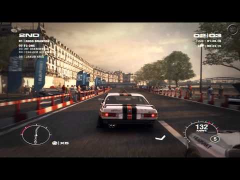 GRID 2 GamePlay PARIS LE TROCADERO EURO RAND BMW E30 Sport EVO