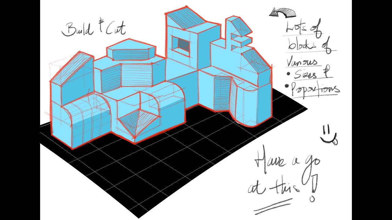 Isometric 3: Using Isometric Blocks to Build and Cut: 3D Geometric to Organic Forms