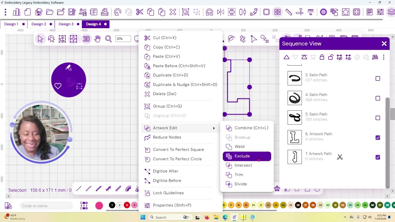 Knockout Embroidery Made Simple | Step-by-Step in Embroidery Legacy
