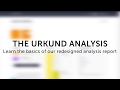 An introduction to the new Urkund Analysis