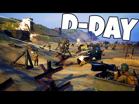 Incredible New D-DAY Tower Defense Simulator! - Beach Invasion 1944