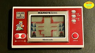 Nintendo Game & Watch Cement Factory  1983 | New Wide screen ML-102