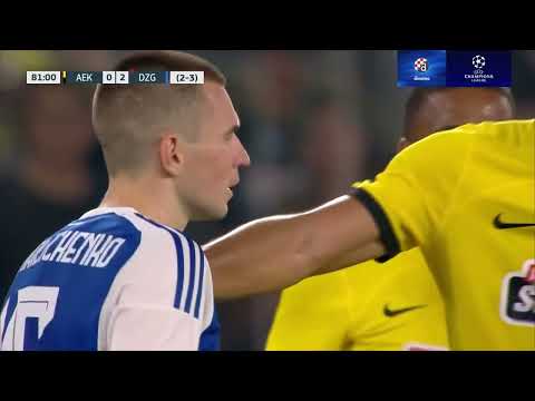 AEK FC - GNK Dinamo Zagreb 2-2 (0-1) Extended Highlights [3rd QR-2nd Leg]