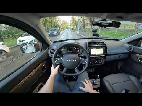 New Dacia Spring Extreme 2023 Test Drive POV | Ambience Binaural Sound