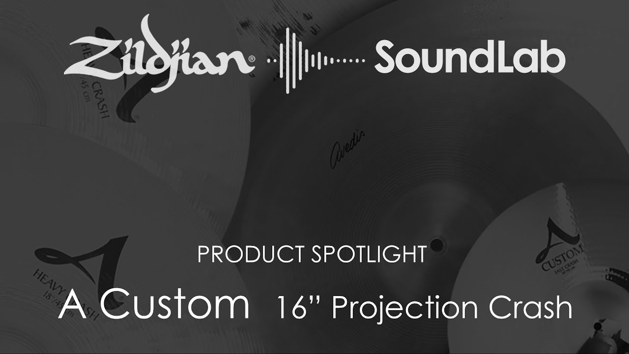 Zildjian A Custom 16" Projection Crash Cymbal