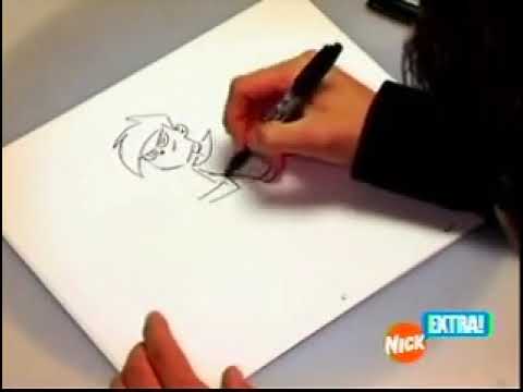 Inside The Nicktoons Studio - Drawing Danny Phantom