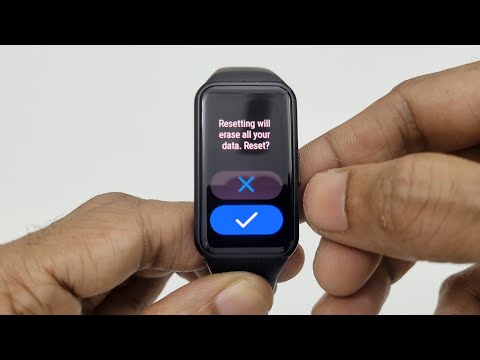 Honor Band 6 - How to Reset