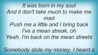 Lynyrd Skynyrd - Mean Streets Lyrics