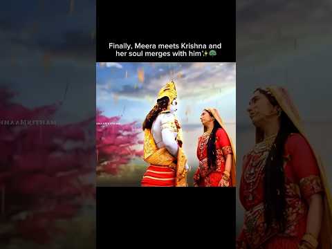 Meera or krishna ka milan ho hi gya🙏🥺 #riddhikarichhariya