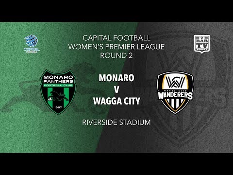 2019 Capital Football Women's - Round 6 - Monaro v Wagga City