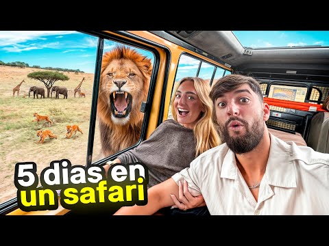 We went on a SAFARI 🦁 in KENYA for our HONEYMOON