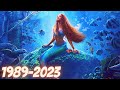 The Little Mermaid Evolution Of Ariel In Movies Cartoons 1989 2023