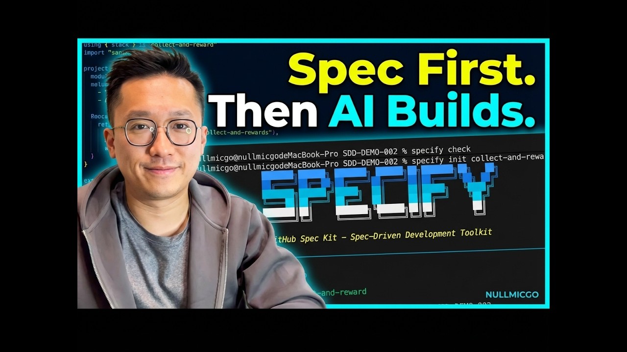 Spec-Driven Development: Build With AI the Right Way | SDD + GitHub Spec Kit + VS Code Demo