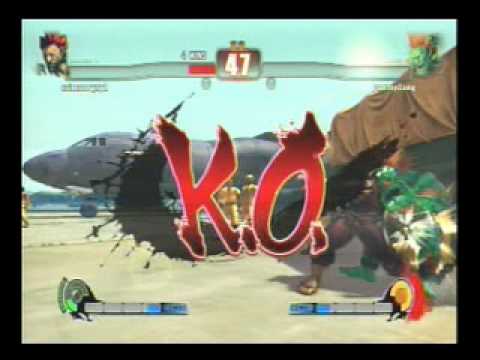 Street Fighter 4 Combos & Animatorguy2(Goki) vs. yourmydawg(Blanka)