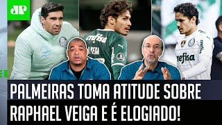 ‘O Palmeiras está certo em fazer isso’; Verdão toma atitude sobre Raphael Veiga e é elogiado