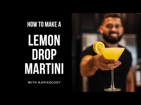 How to make a Lemon Drop Martini - Lemon Drop Martini drink recipe
