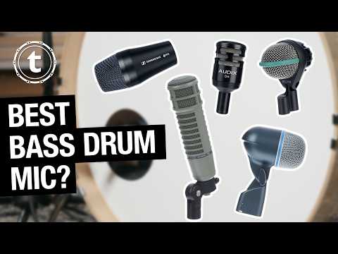 Which Bass Drum Mic is best for you? | Audix D6, Shure Beta 52 and more... | Comparison