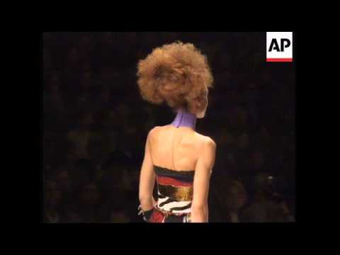 FRANCE: PARIS: CHRISTIAN LACROIX 1997 SPRING/SUMMER COLLECTION UNVEILED