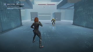 Marvel's Avengers Gameplay PS4 Black Widow (Hard Room)