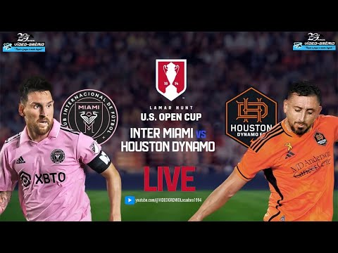 INTER MIAMI vs HOUSTON DYNAMO  -  U.S. OPEN CUP 2023  -  FINAL  -  LIVE   (Simulation)
