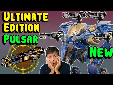 New ULTIMATE PULSAR Scares Me! War Robots Test Server Gameplay WR