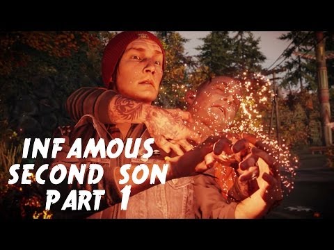 Infamous Second Son Evil Karma Walkthrough [HD] - Part 1 - I'm A Conduit !