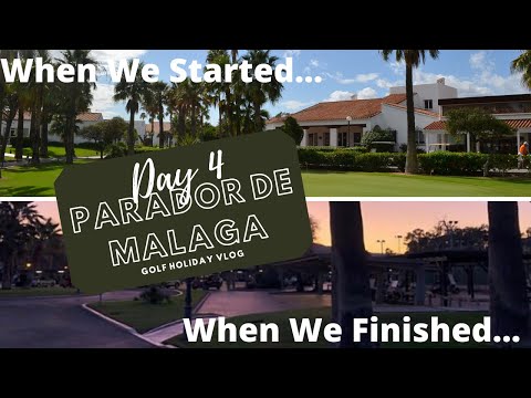 Campo de Golfe Parador De Málaga (Viagem Espanhola Dia 4)