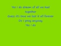 Rascal Flatts Yes I Do Lyrics