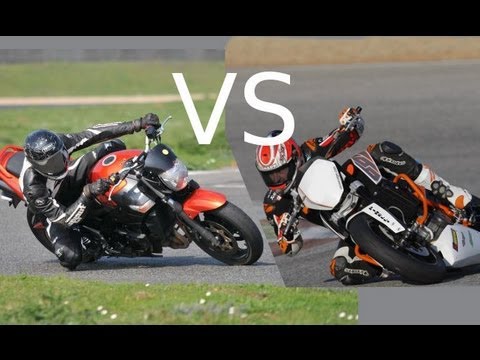 KTM 690 Duke Cup vs GSR 600