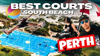 Perth's BEST Beach Basketball Court - South Beach Fremantle
