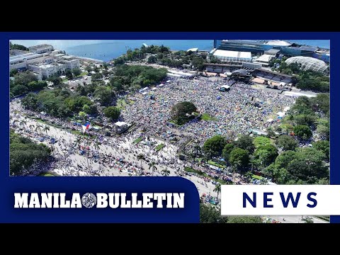 Thousands of INC members join three-day anti-corruption rally in Luneta Park in Manila