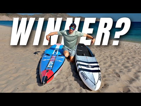 The ULTIMATE Inflatable vs. Hard Race Board Comparison.