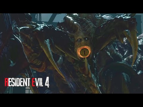 Osmund Saddler Final Boss Fight & Ending - Resident Evil 4 Remake