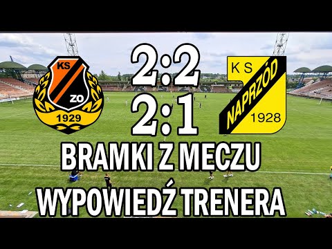 Sparing KSZO - Naprzód Jędrzejów (bramki + wypowiedź trenera) 26.07.2025