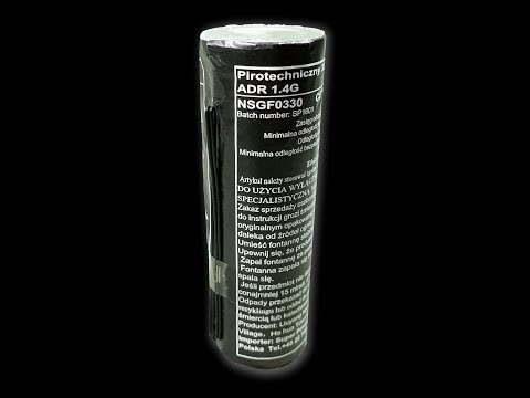 Fontanna sceniczna 3 m złote iskry NSGF0330