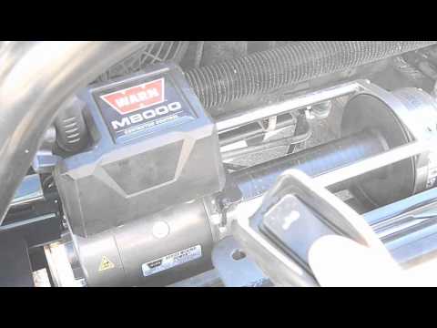 Warn M8000 drum heat