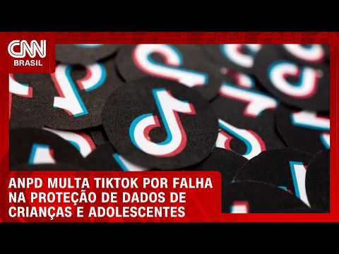 TikTok é multado por falhas na proteção de dados de crianças e adolescentes | LIVE CNN