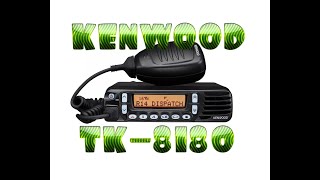 KENWOOD TK-8180 Programming and Firmware update