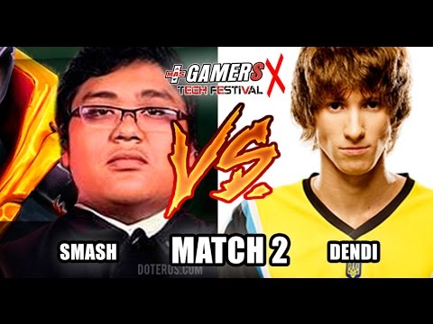 DENDI VS SMASH MATCH 2 | MASGAMERS TECHFESTIVAL X - DENDI IN PERU