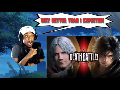 Dante VS Clive (Devil May Cry VS Final Fantasy) |  DEATH BATTLE! Reaction