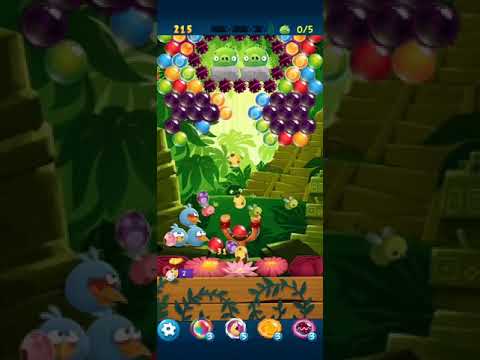 Angry birds pop bubble shooter level 180 NO BOOSTER