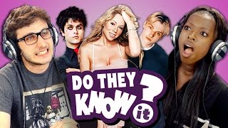 DO TEENS KNOW 90s MUSIC? (REACT: Do They Know It? Ep #1)