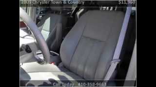 preview picture of video '2009 Chrysler Town & Country Used Cars Baltimore Maryland'
