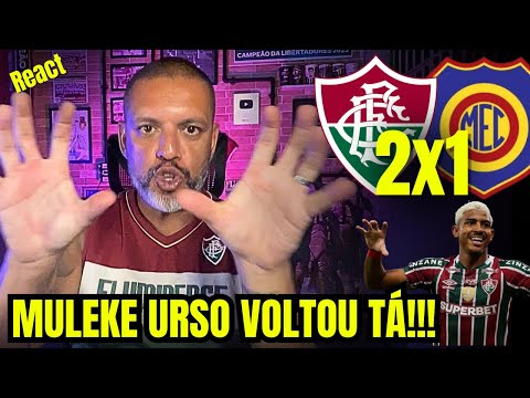 React melhores momentos Fluminense 2x1 Madureira | MLK Urso voltou!!