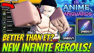 The *NEW* Best Infinite Rerolls Method In Anime Vanguards!