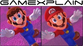 How Super Mario Odyssey's Opening Has Changed Since the Reveal Trailer (Graphics Comparison)