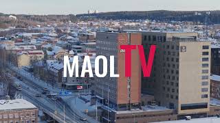 Diöshuset med Umeå centrum i bakgrunden