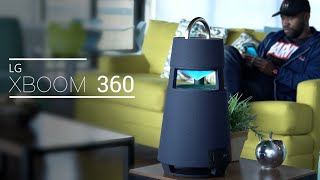 Video thumbnail for LG XBOOM 360 RP4. A True 360 Home Speaker by DLX Willington