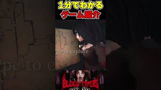 タイピング力が問われるホラーゲーム『Blood Typers』【Steam】